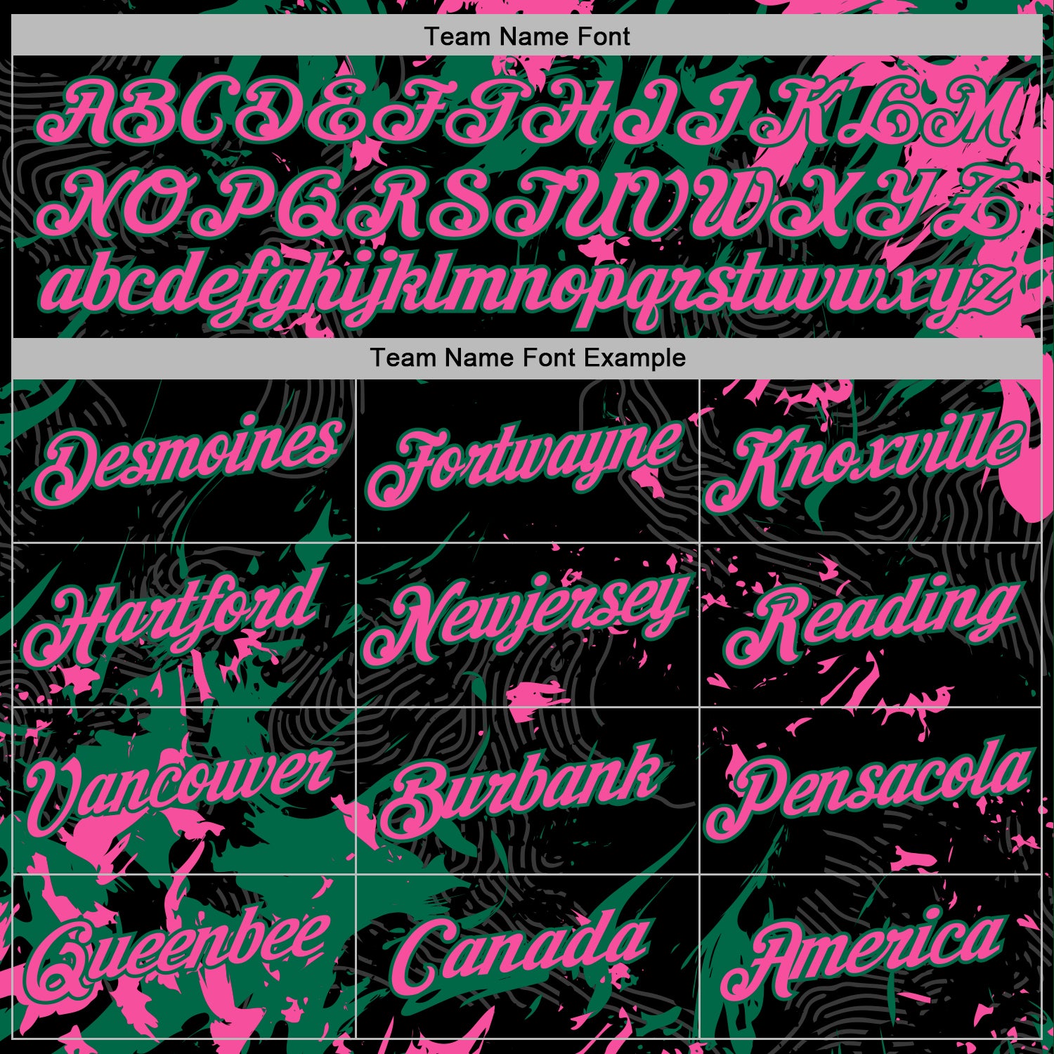 Custom Stitched Black Pink-Kelly Green Splash Sports Pullover Sweatshirt Hoodie