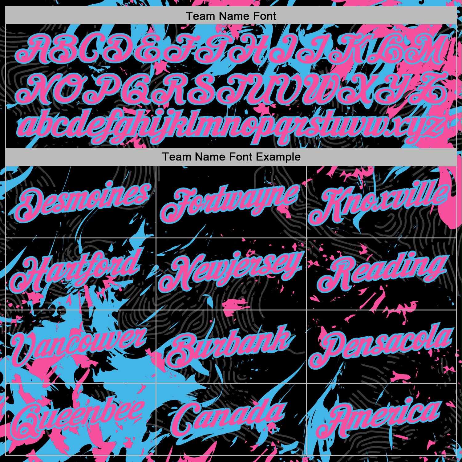 Custom Stitched Black Pink-Sky Blue Splash Sports Pullover Sweatshirt Hoodie