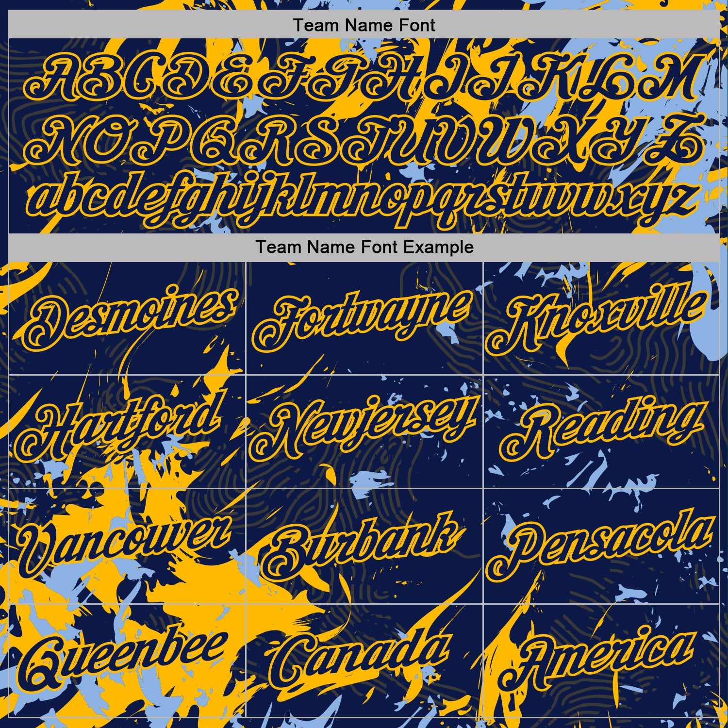 Custom Stitched Navy Gold-Light Blue Splash Sports Pullover Sweatshirt Hoodie