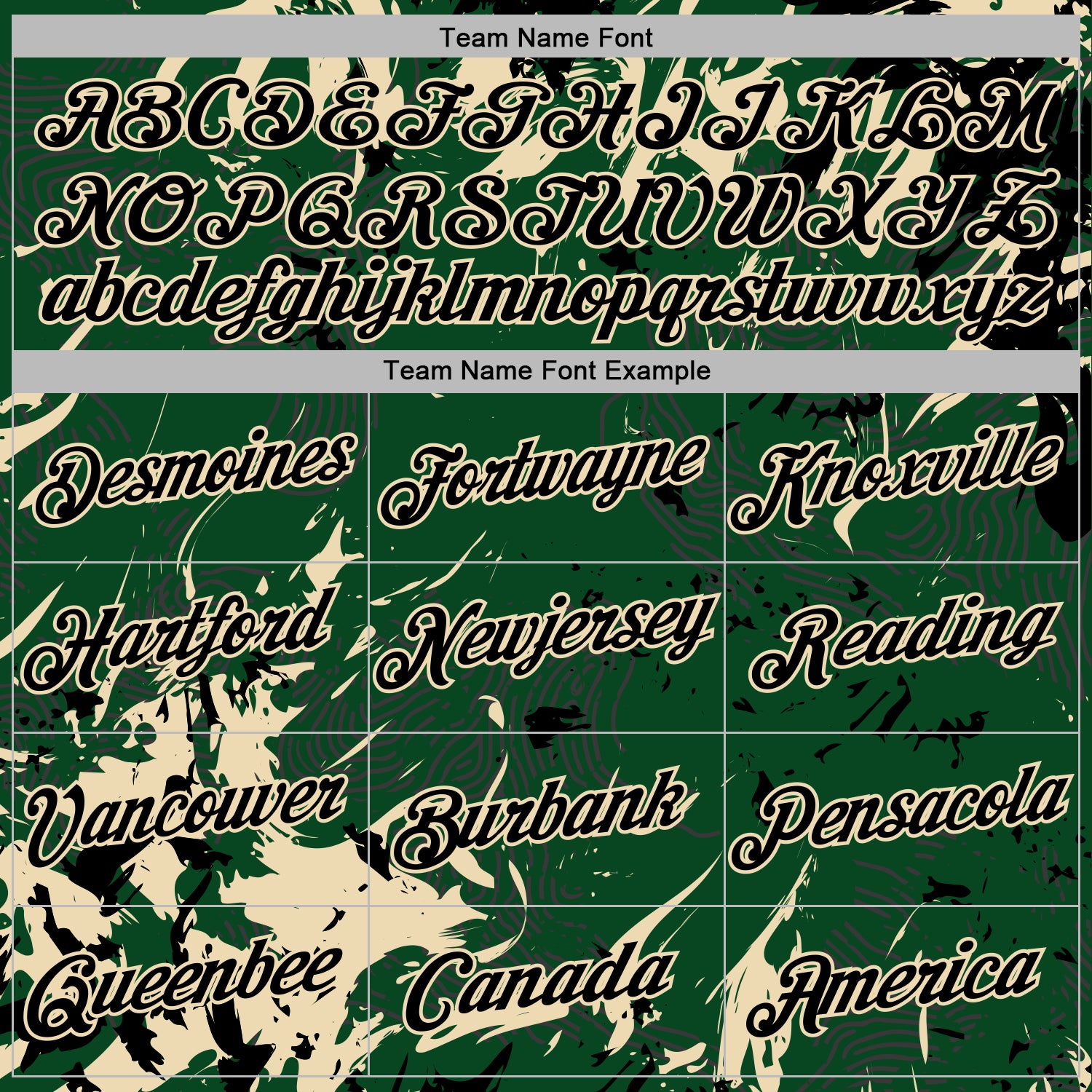 Custom Stitched Green Black-Cream Splash Sports Pullover Sweatshirt Hoodie