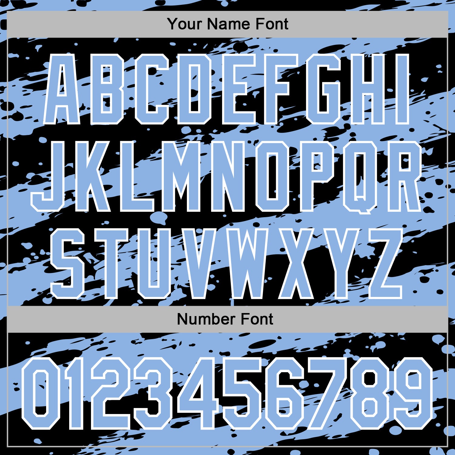 Custom Stitched Black Light Blue-White Splash Torn Paper Style Sports Pullover Sweatshirt Hoodie