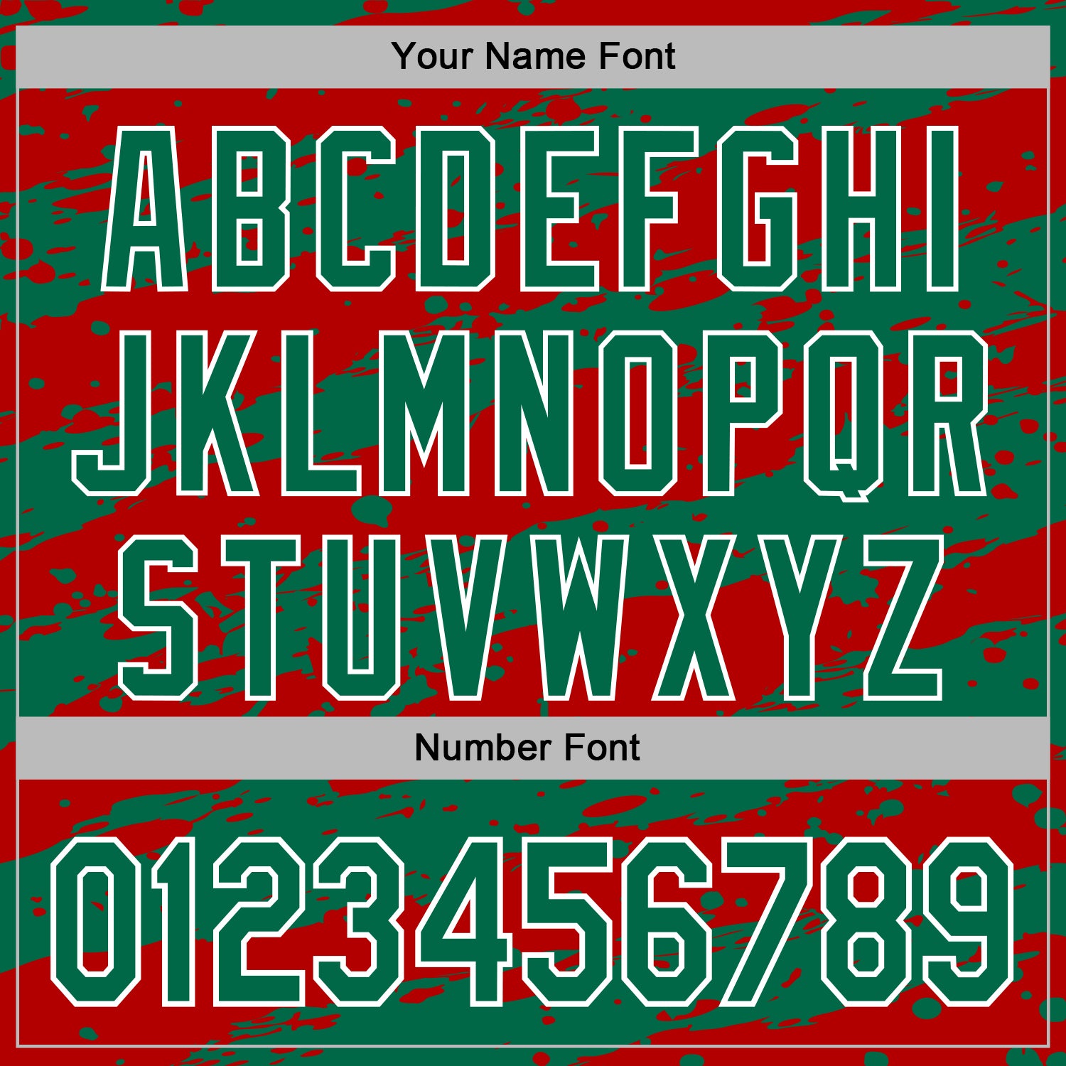 Custom Stitched Red Kelly Green-White Splash Torn Paper Style Sports Pullover Sweatshirt Hoodie