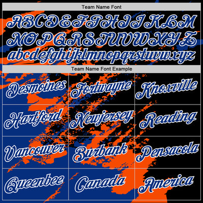 Custom Stitched Black Royal Orange-White 3D Pattern Design Abstract Fragment Art Splash Sports Pullover Sweatshirt Hoodie