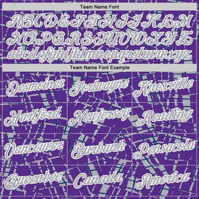 Custom Stitched Purple Gray-White 3D Pattern Design Line Sports Pullover Sweatshirt Hoodie