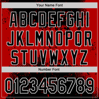 Custom Stitched Black Red-White 3D Pattern Design Abstract Splatter Grunge Art Sports Pullover Sweatshirt Hoodie