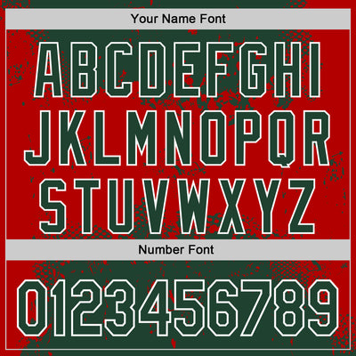 Custom Stitched Green Red-White 3D Pattern Design Abstract Splatter Grunge Art Sports Pullover Sweatshirt Hoodie