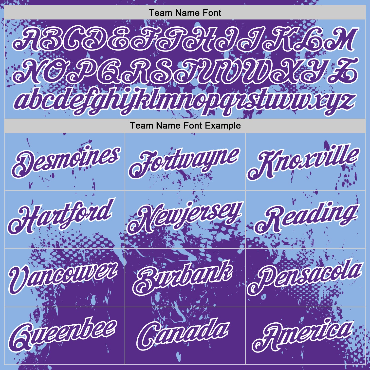 Custom Stitched Purple Light Blue-White 3D Pattern Design Abstract Splatter Grunge Art Sports Pullover Sweatshirt Hoodie