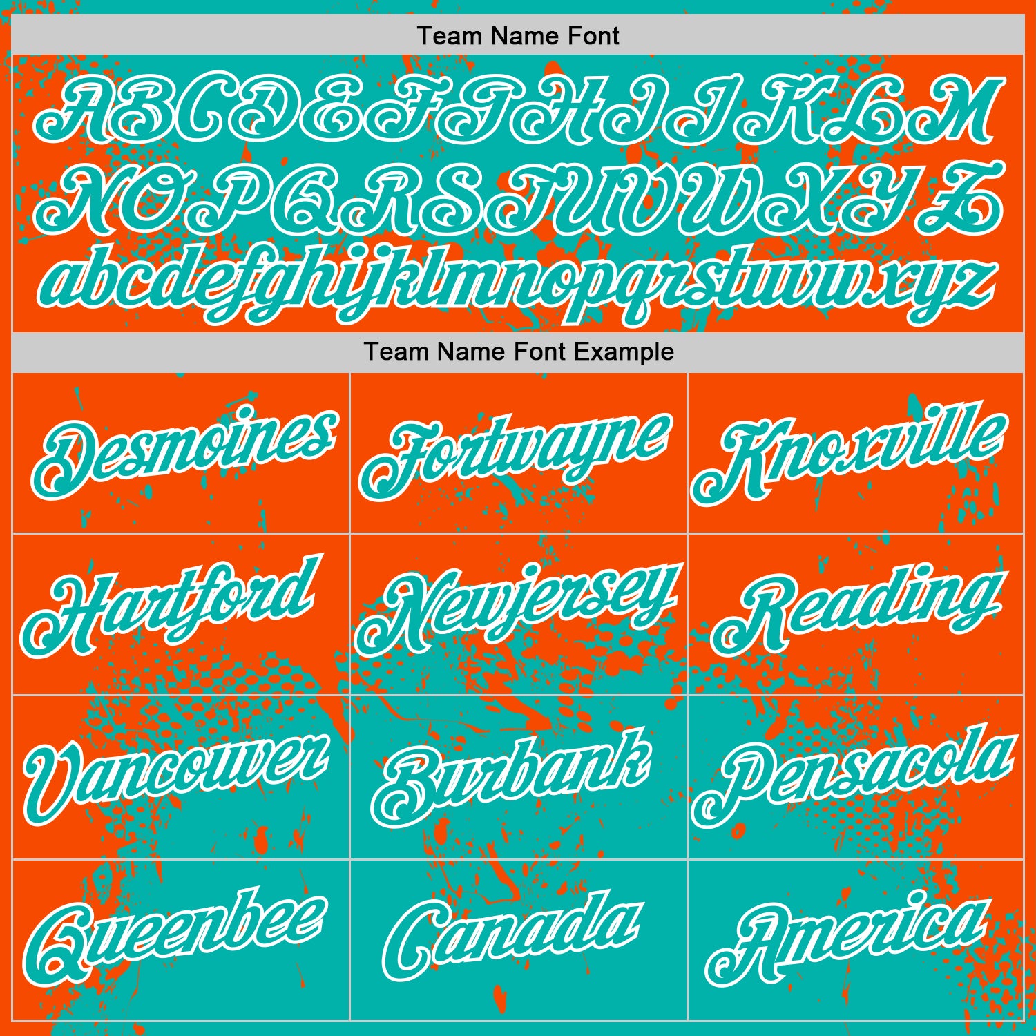 Custom Stitched Aqua Orange-White 3D Pattern Design Abstract Splatter Grunge Art Sports Pullover Sweatshirt Hoodie