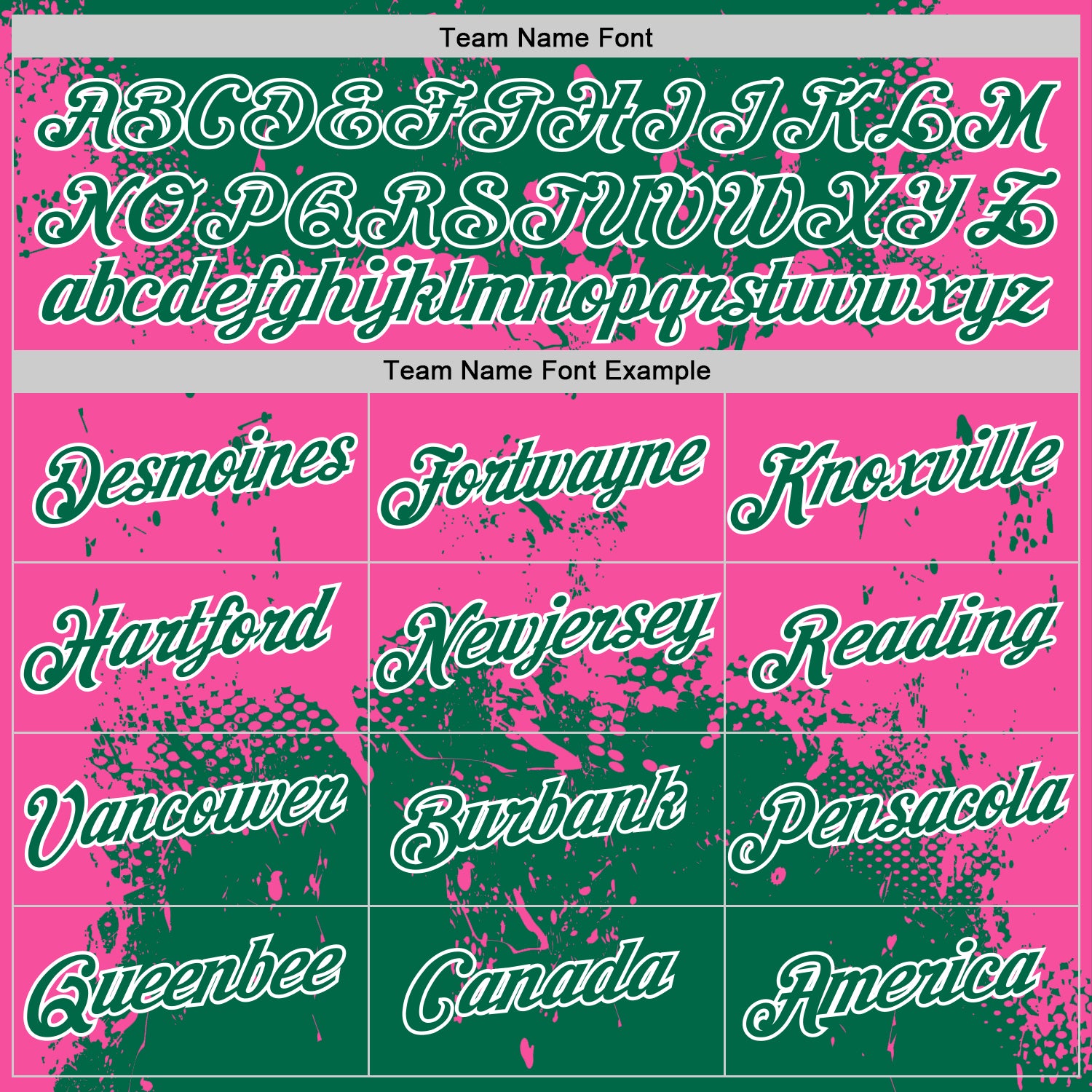 Custom Stitched Kelly Green Pink-White 3D Pattern Design Abstract Splatter Grunge Art Sports Pullover Sweatshirt Hoodie