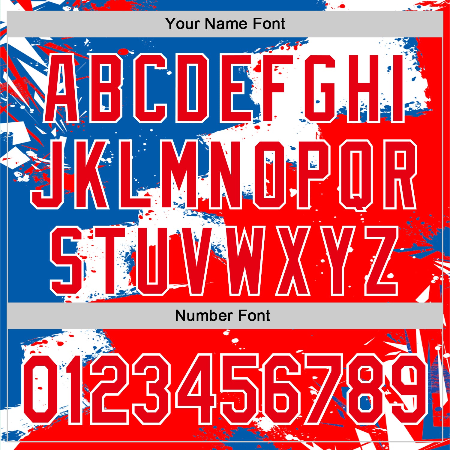 Custom Stitched Royal Fire Red-White 3D Pattern Design Splash Torn Paper Style Sports Pullover Sweatshirt Hoodie