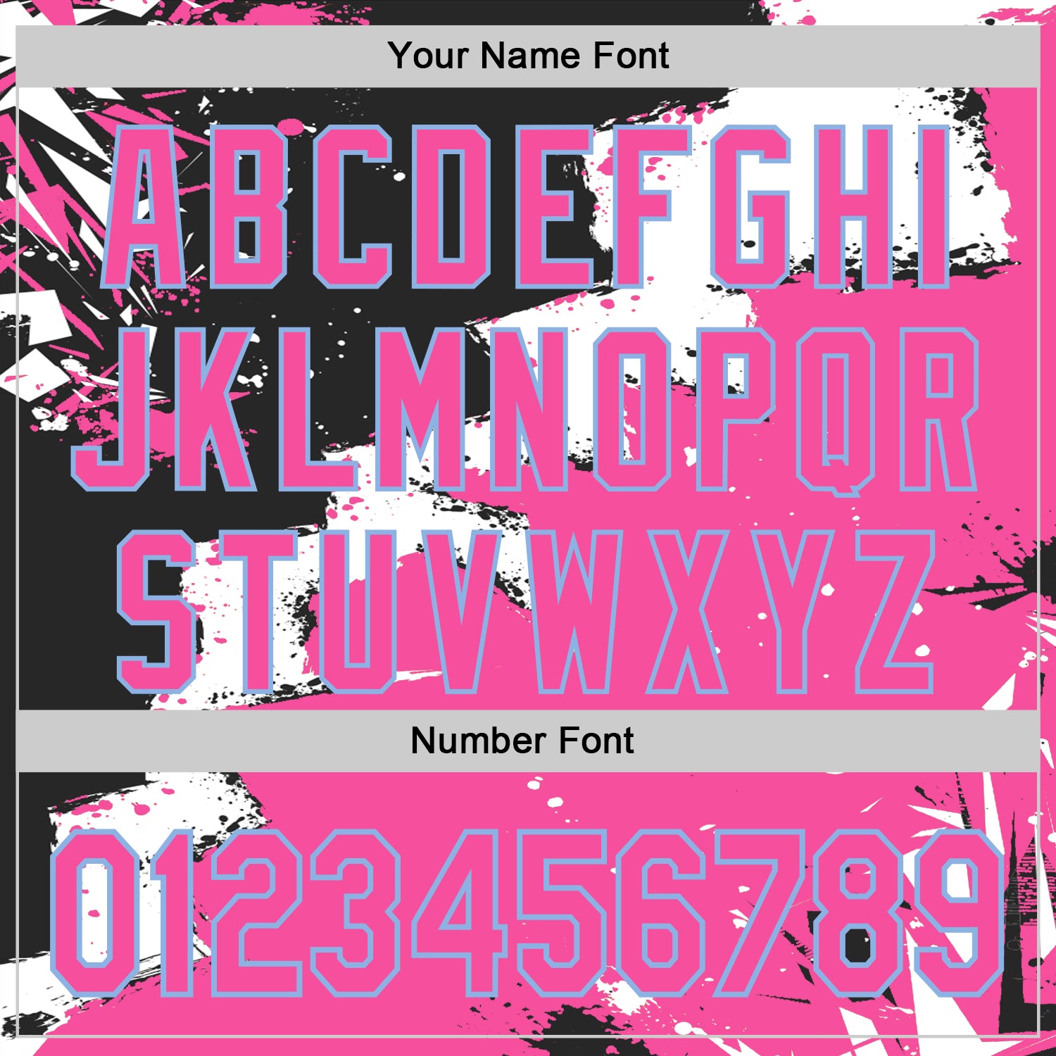 Custom Stitched Black Pink Light Blue-White 3D Pattern Design Splash Torn Paper Style Sports Pullover Sweatshirt Hoodie