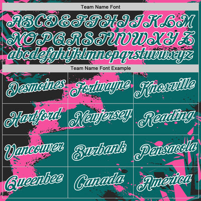 Custom Stitched Black Teal Pink-White 3D Pattern Design Splash Torn Paper Style Sports Pullover Sweatshirt Hoodie