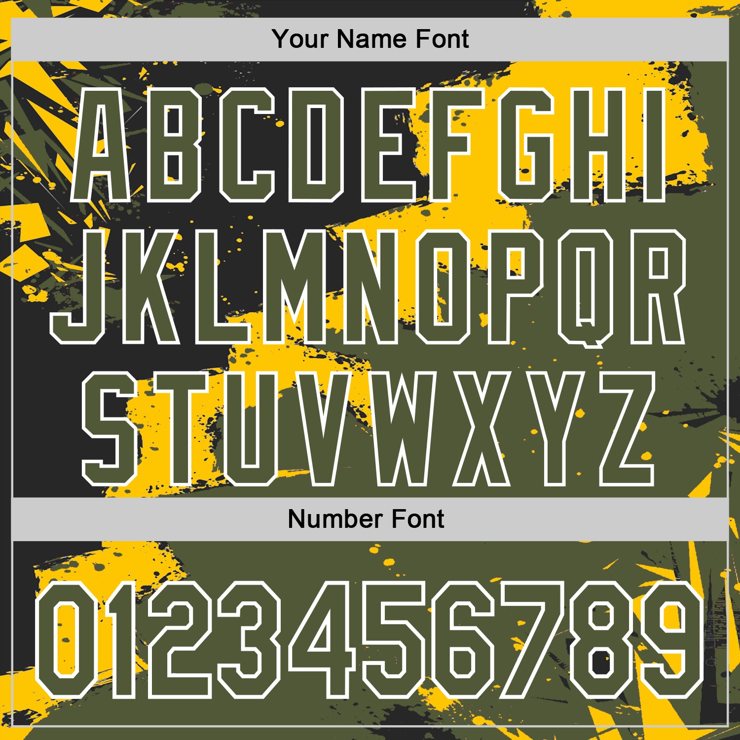 Custom Stitched Black Olive Yellow-White 3D Pattern Design Splash Torn Paper Style Sports Pullover Sweatshirt Hoodie