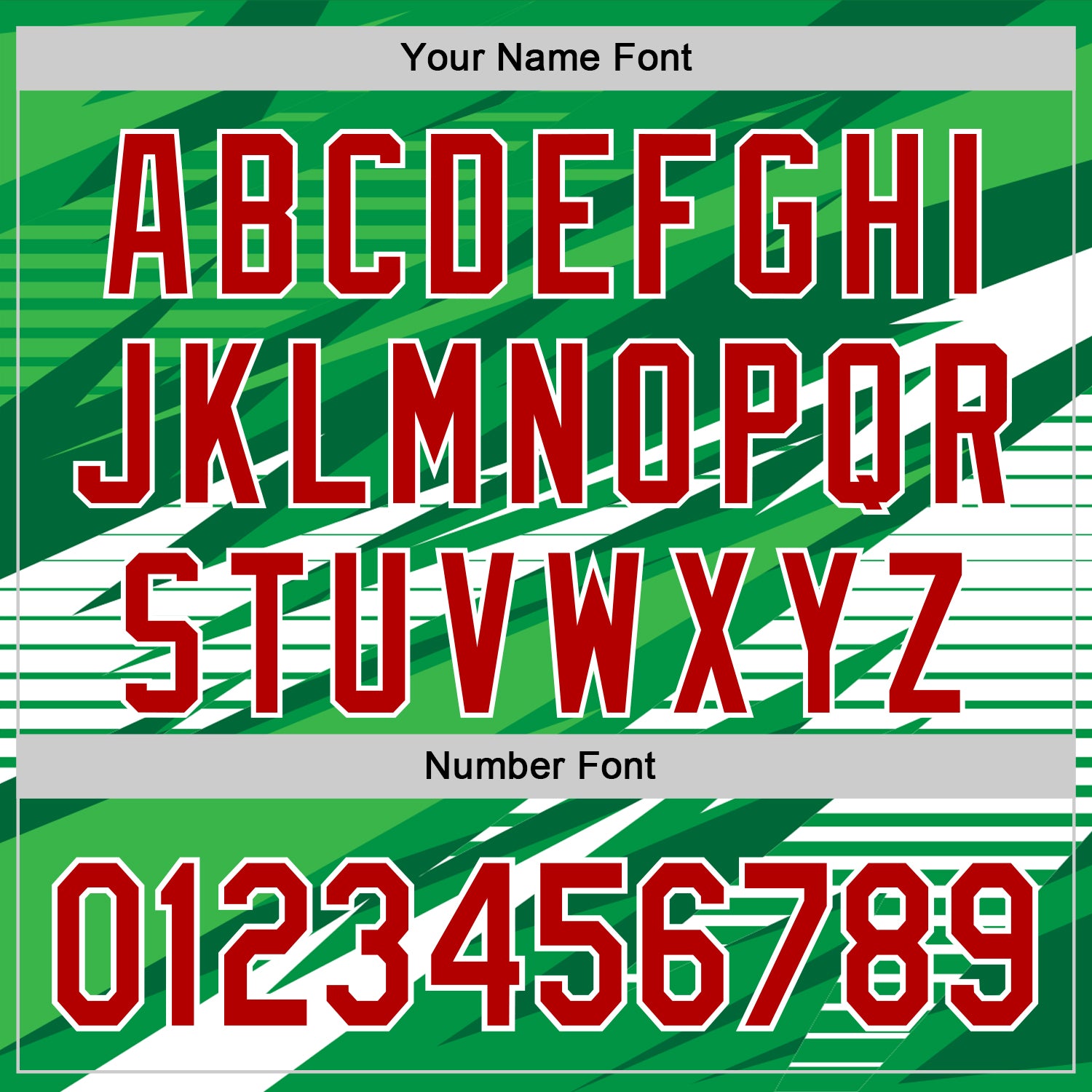 Custom Stitched Kelly Green Red-White 3D Pattern Design Line Sports Pullover Sweatshirt Hoodie