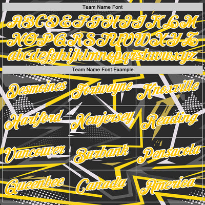 Custom Stitched Black Yellow-White 3D Pattern Design Line Sports Pullover Sweatshirt Hoodie