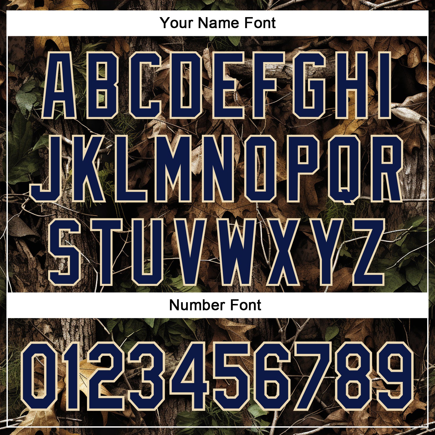 Custom Stitched Black Navy Old Gold-Cream 3D Pattern Design Tree Camo Hunting Sports Pullover Sweatshirt Hoodie