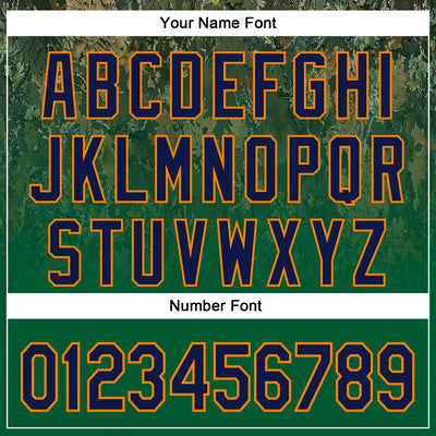 Custom Stitched Green Navy-Bay Orange 3D Pattern Design Tree Camo Gradient Hunting Sports Pullover Sweatshirt Hoodie