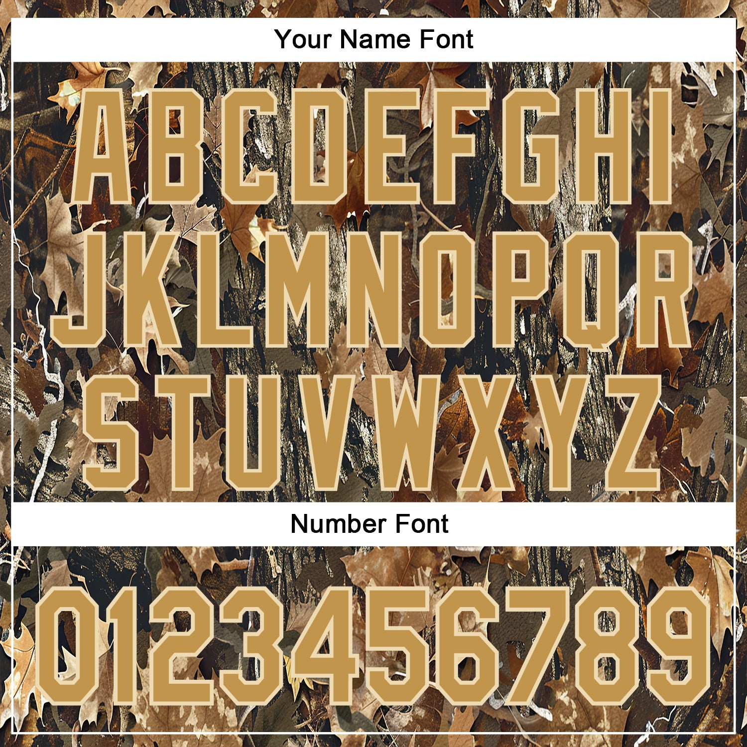 Custom Stitched Olive Old Gold-Cream 3D Pattern Design Tree Camo Hunting Sports Pullover Sweatshirt Salute To Service Hoodie