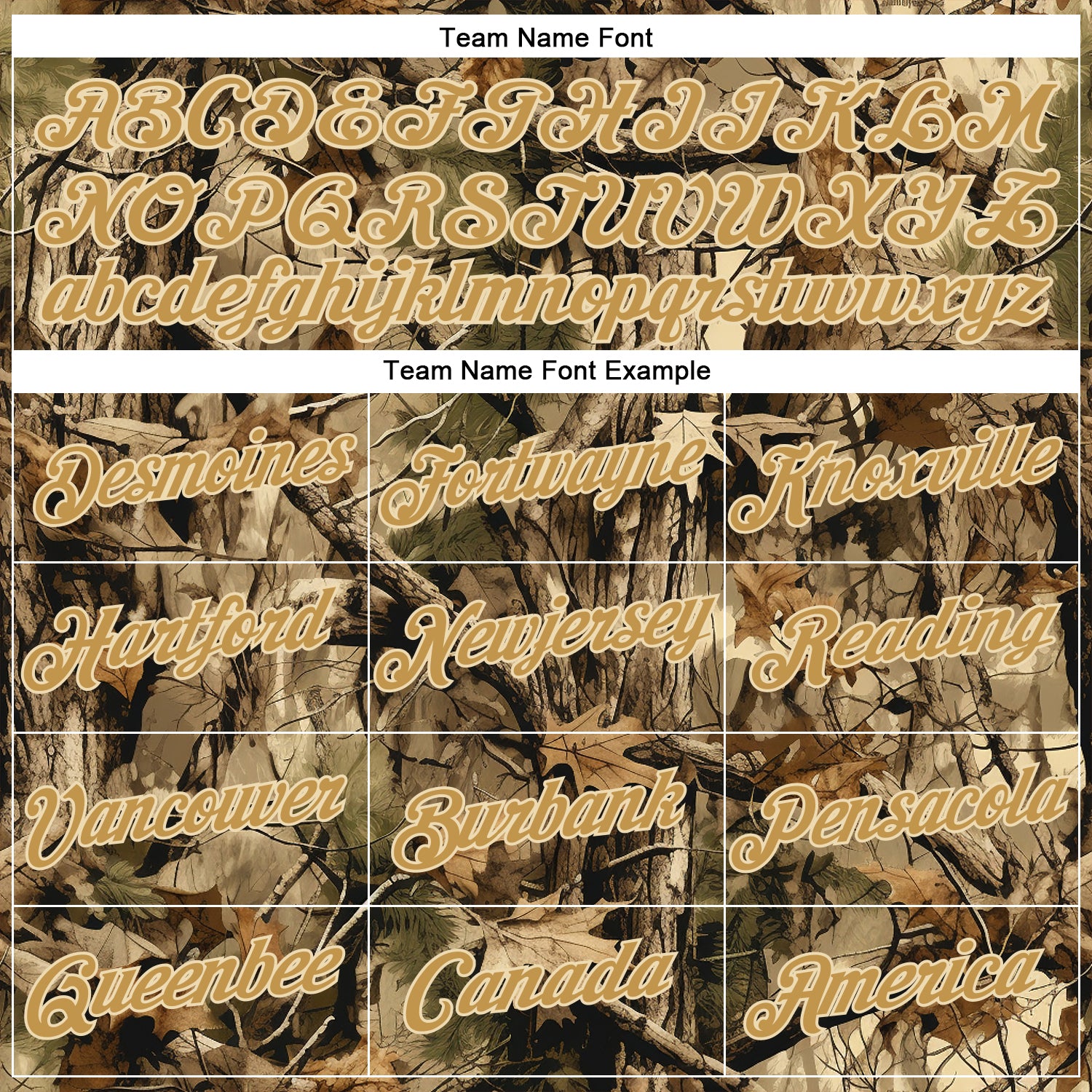 Custom Stitched Olive Old Gold-Cream 3D Pattern Design Tree Camo Hunting Sports Pullover Sweatshirt Salute To Service Hoodie