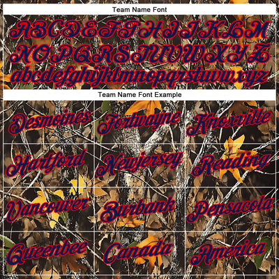 Custom Stitched Olive Navy-Fire Red 3D Pattern Design Tree Camo Hunting Sports Pullover Sweatshirt Salute To Service Hoodie