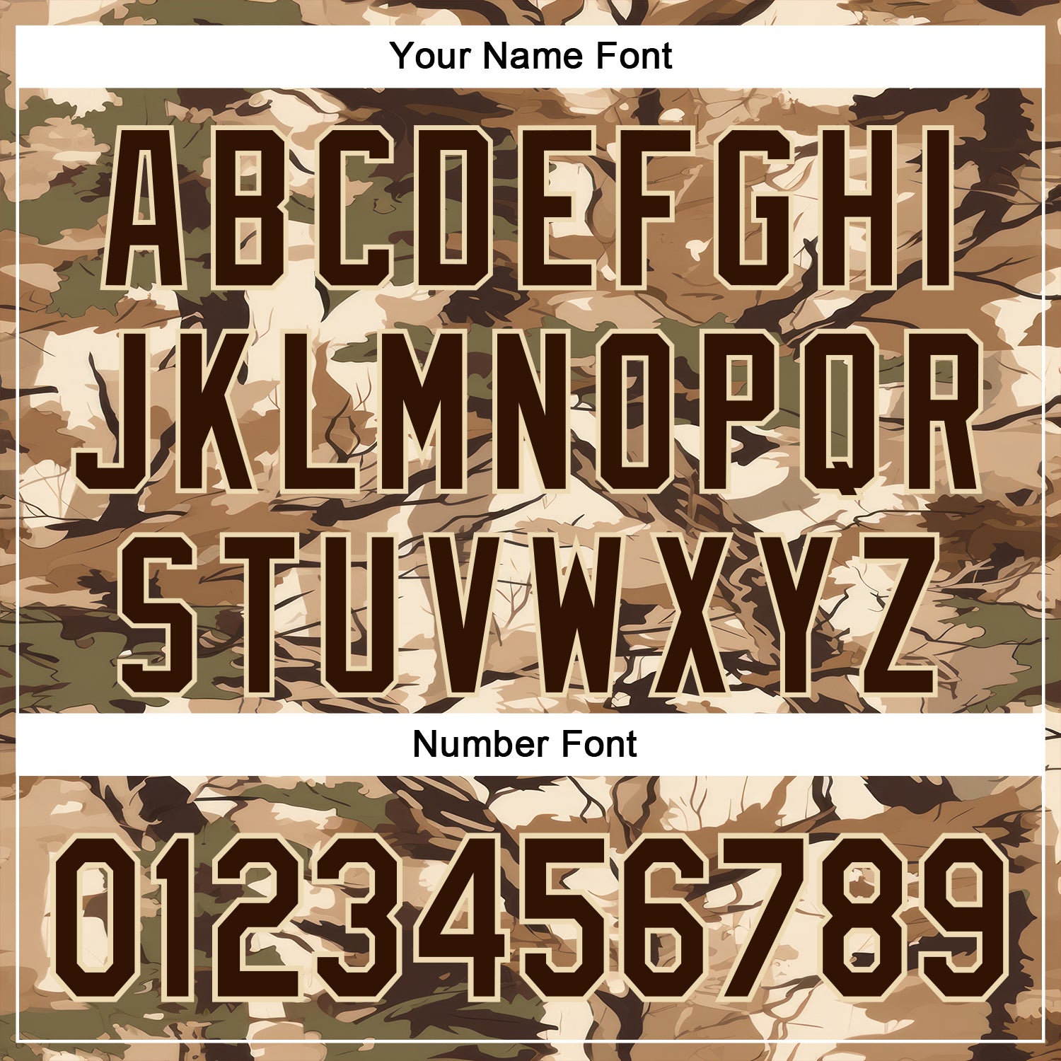 Custom Stitched Olive Brown-Cream 3D Pattern Design Tree Camo Hunting Sports Pullover Sweatshirt Salute To Service Hoodie