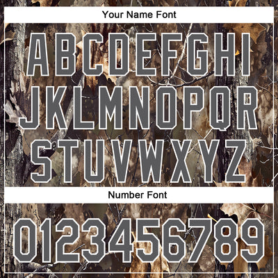 Custom Stitched Olive Steel Gray-White 3D Pattern Design Tree Camo Hunting Sports Pullover Sweatshirt Salute To Service Hoodie