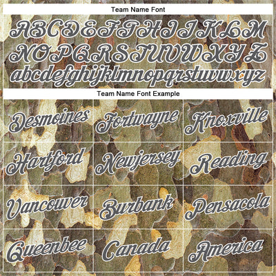 Custom Stitched Olive Steel Gray-White 3D Pattern Design Tree Camo Hunting Sports Pullover Sweatshirt Salute To Service Hoodie