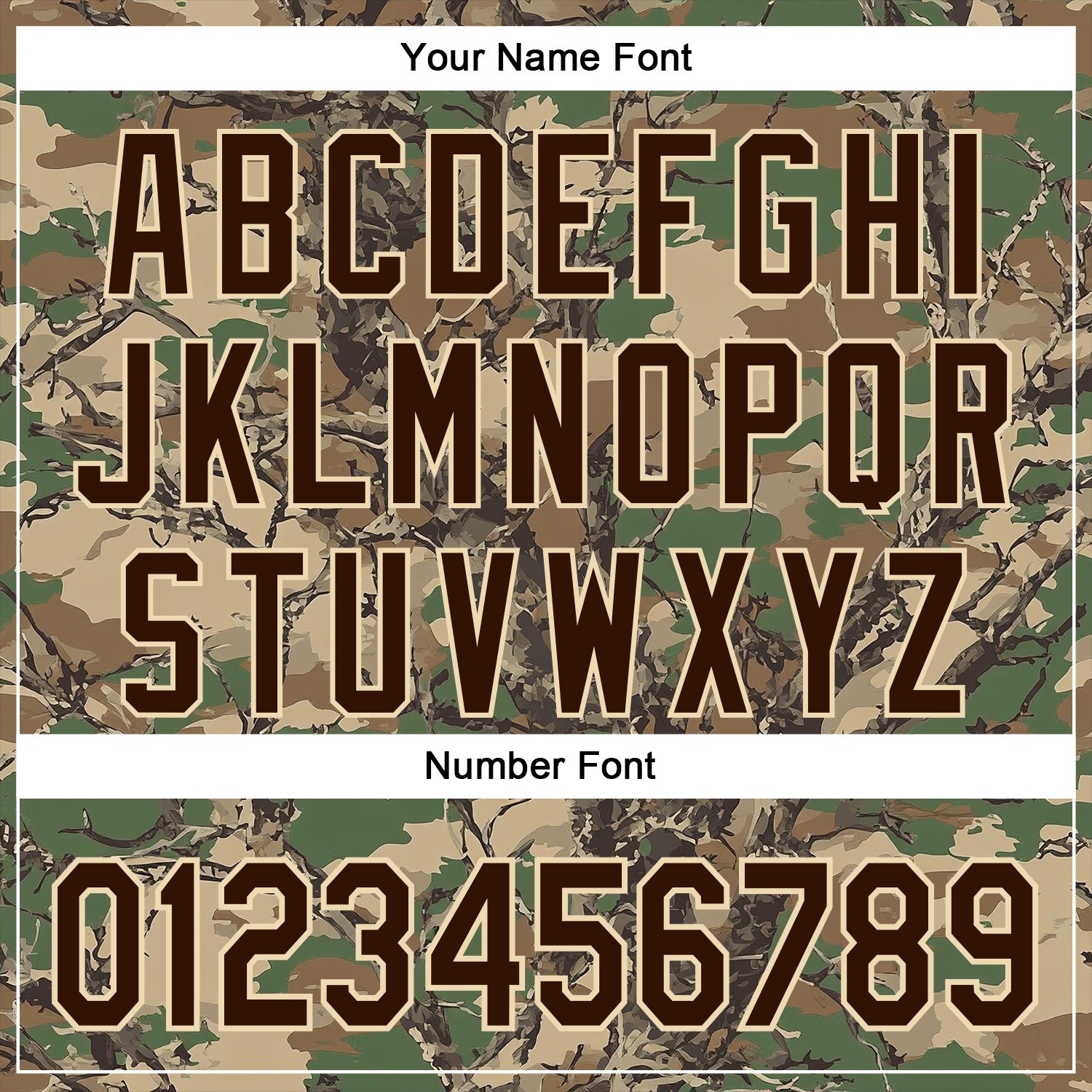 Custom Stitched Old Gold Brown-Cream 3D Pattern Design Tree Camo Hunting Sports Pullover Sweatshirt Hoodie