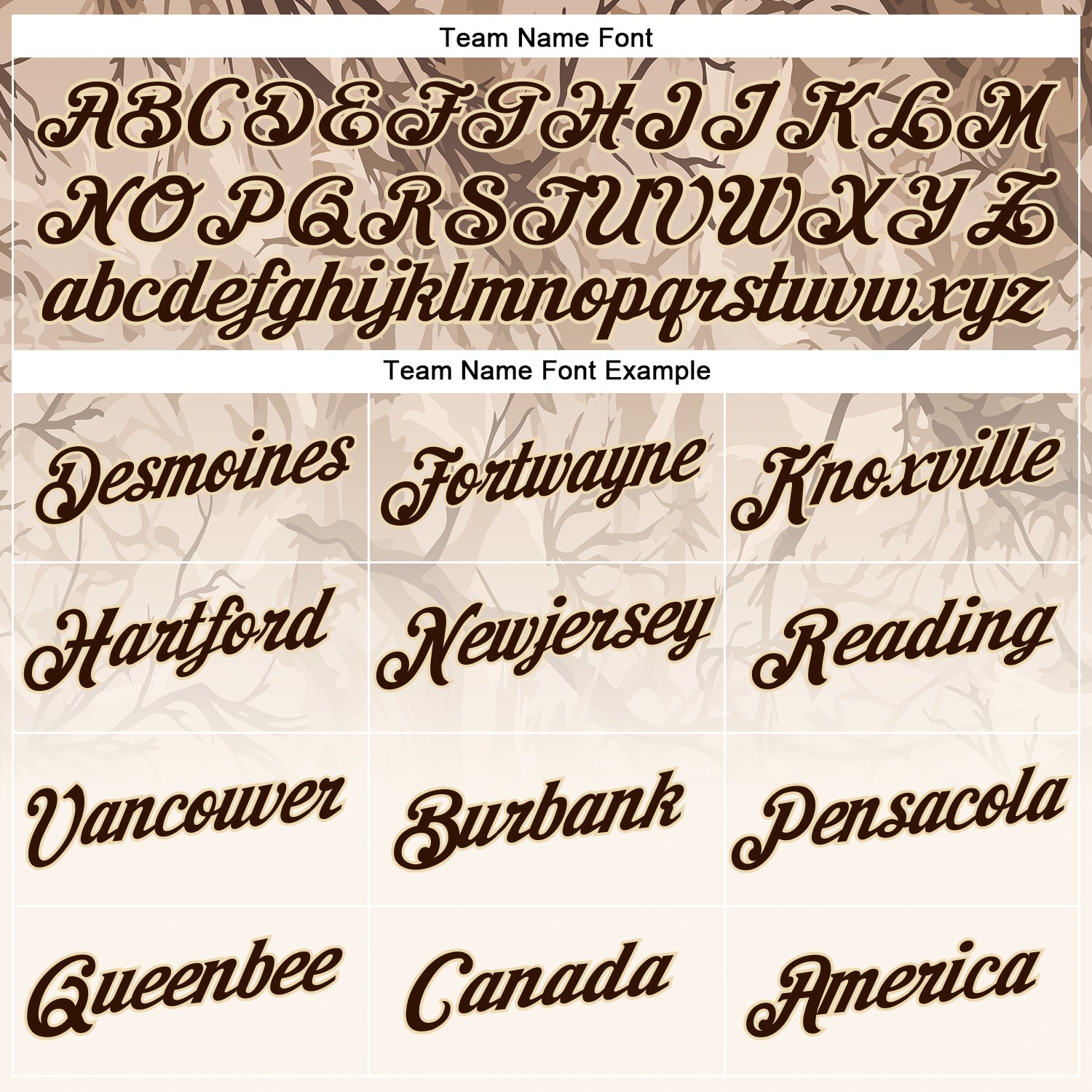 Custom Stitched Cream Brown-Cream 3D Pattern Design Tree Camo Gradient Hunting Sports Pullover Sweatshirt Hoodie