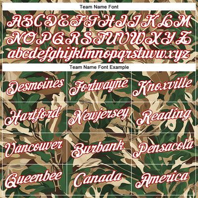 Custom Stitched Cream White-Red 3D Pattern Design Tree Camo Hunting Sports Pullover Sweatshirt Hoodie