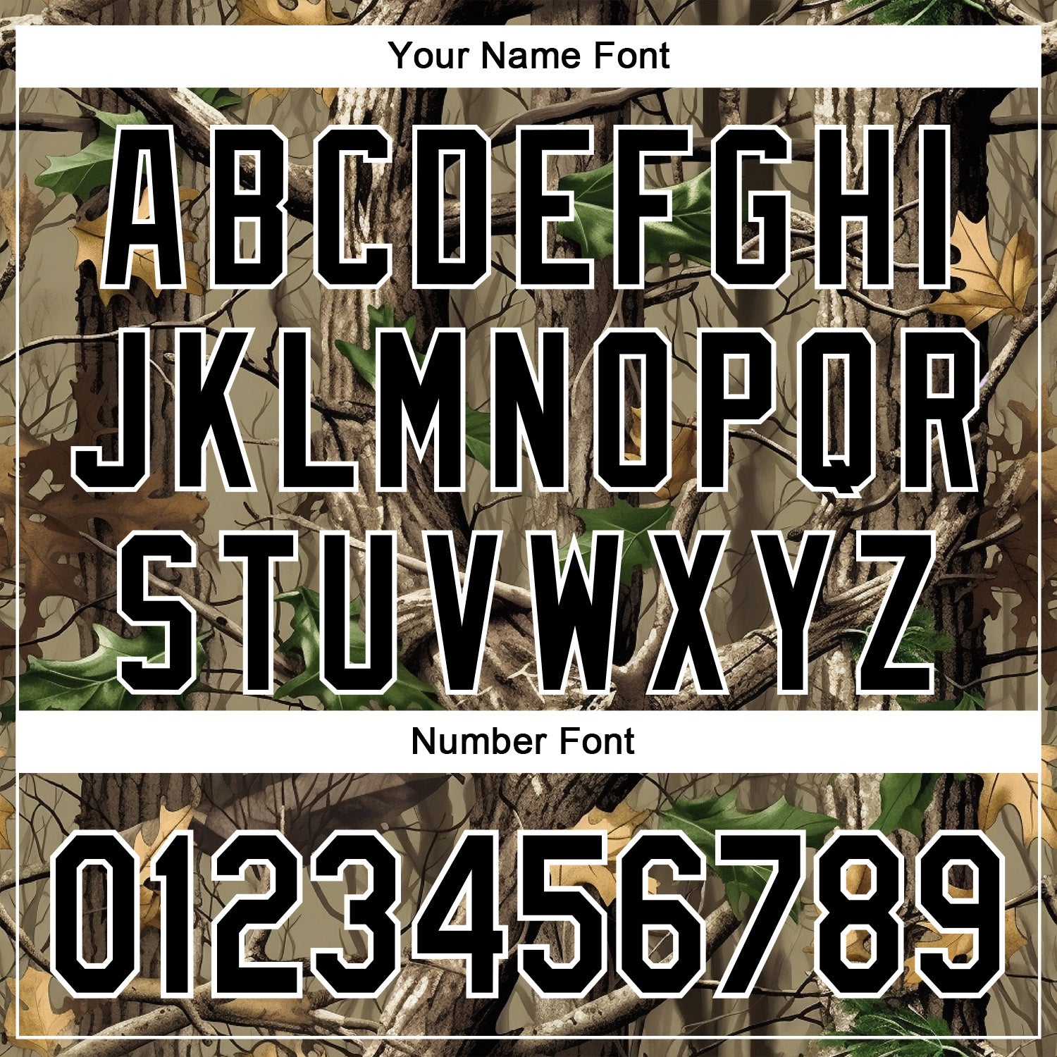 Custom Stitched Old Gold Black-White 3D Pattern Design Tree Camo Hunting Sports Pullover Sweatshirt Hoodie