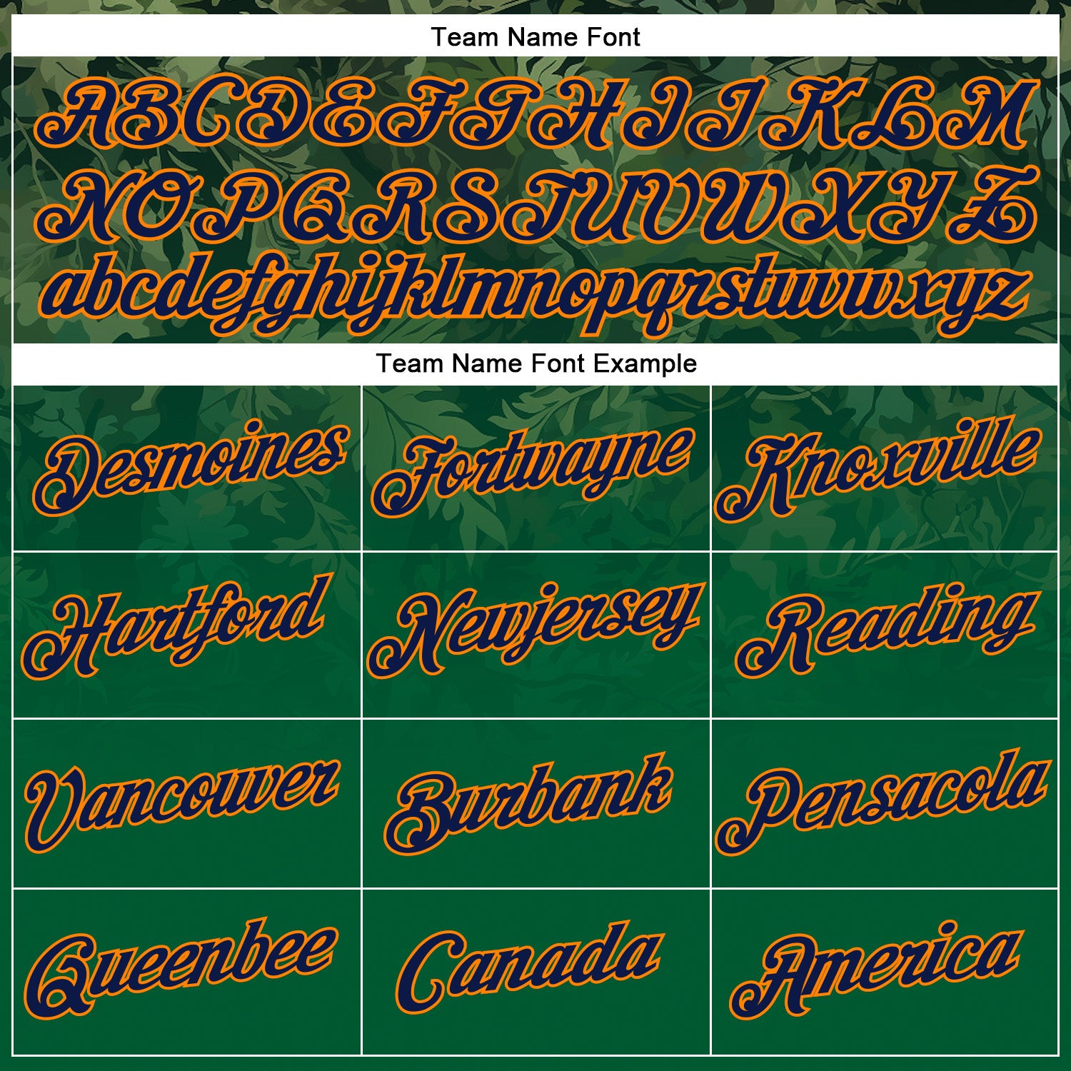 Custom Stitched Green Navy-Bay Orange 3D Pattern Design Tree Camo Gradient Hunting Sports Pullover Sweatshirt Hoodie