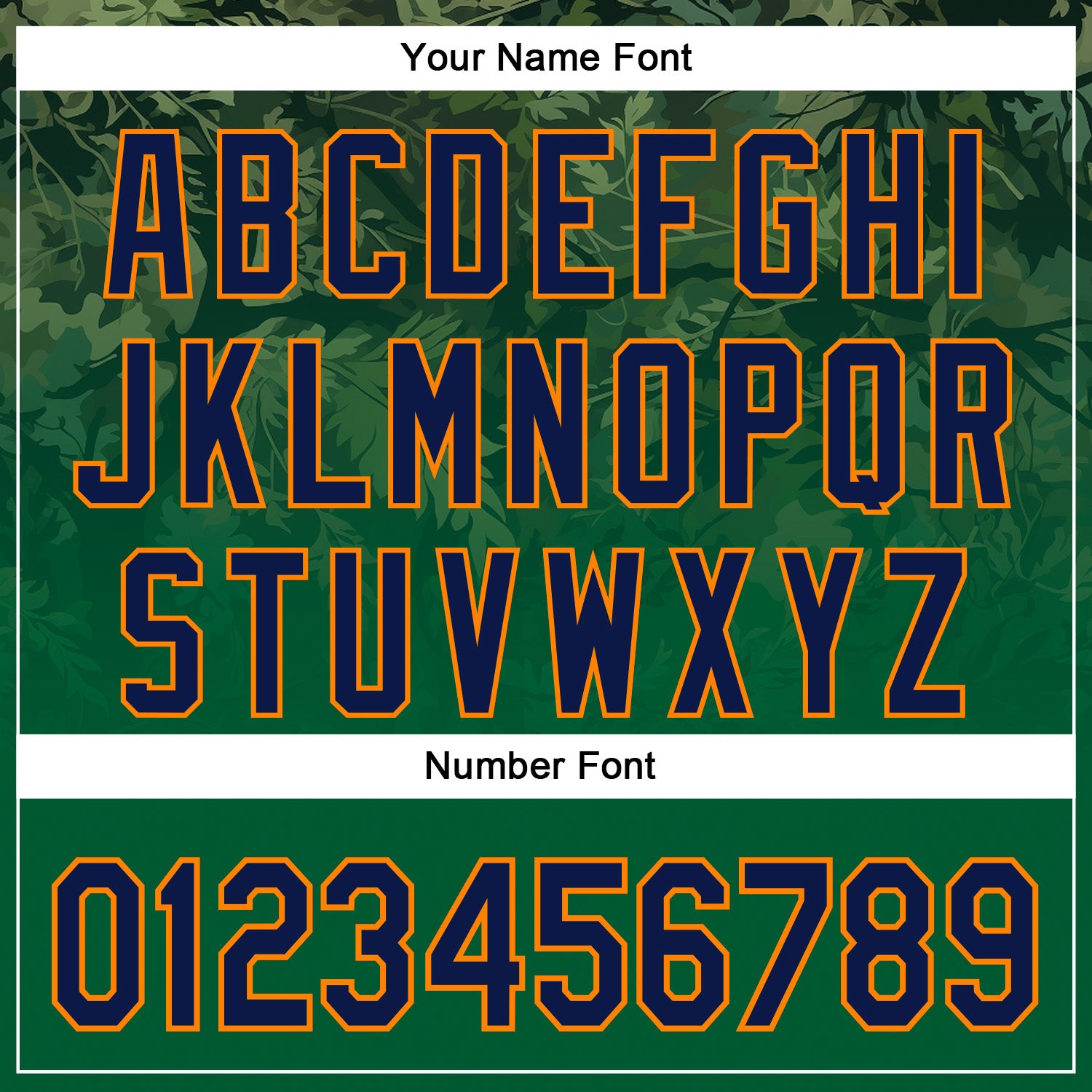 Custom Stitched Green Navy-Bay Orange 3D Pattern Design Tree Camo Gradient Hunting Sports Pullover Sweatshirt Hoodie