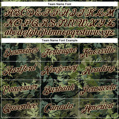 Custom Stitched Olive Brown-Cream 3D Pattern Design Tree Camo Hunting Sports Pullover Sweatshirt Salute To Service Hoodie