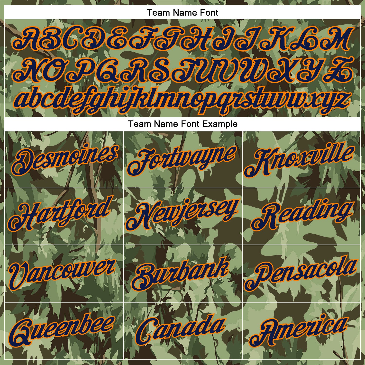 Custom Stitched Green Navy-Bay Orange 3D Pattern Design Tree Camo Hunting Sports Pullover Sweatshirt Hoodie