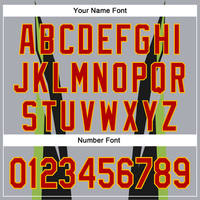 Custom Stitched Gray Red Black Green-Gold 3D Pattern Design Sportswear Pullover Sweatshirt Hoodie