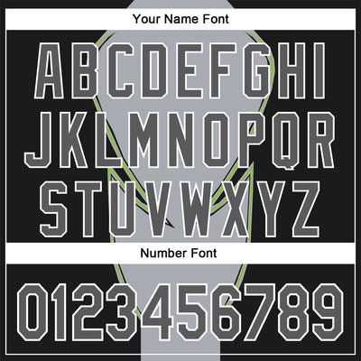 Custom Stitched Gray Steel Gray Black Green-White 3D Pattern Design Sportswear Pullover Sweatshirt Hoodie