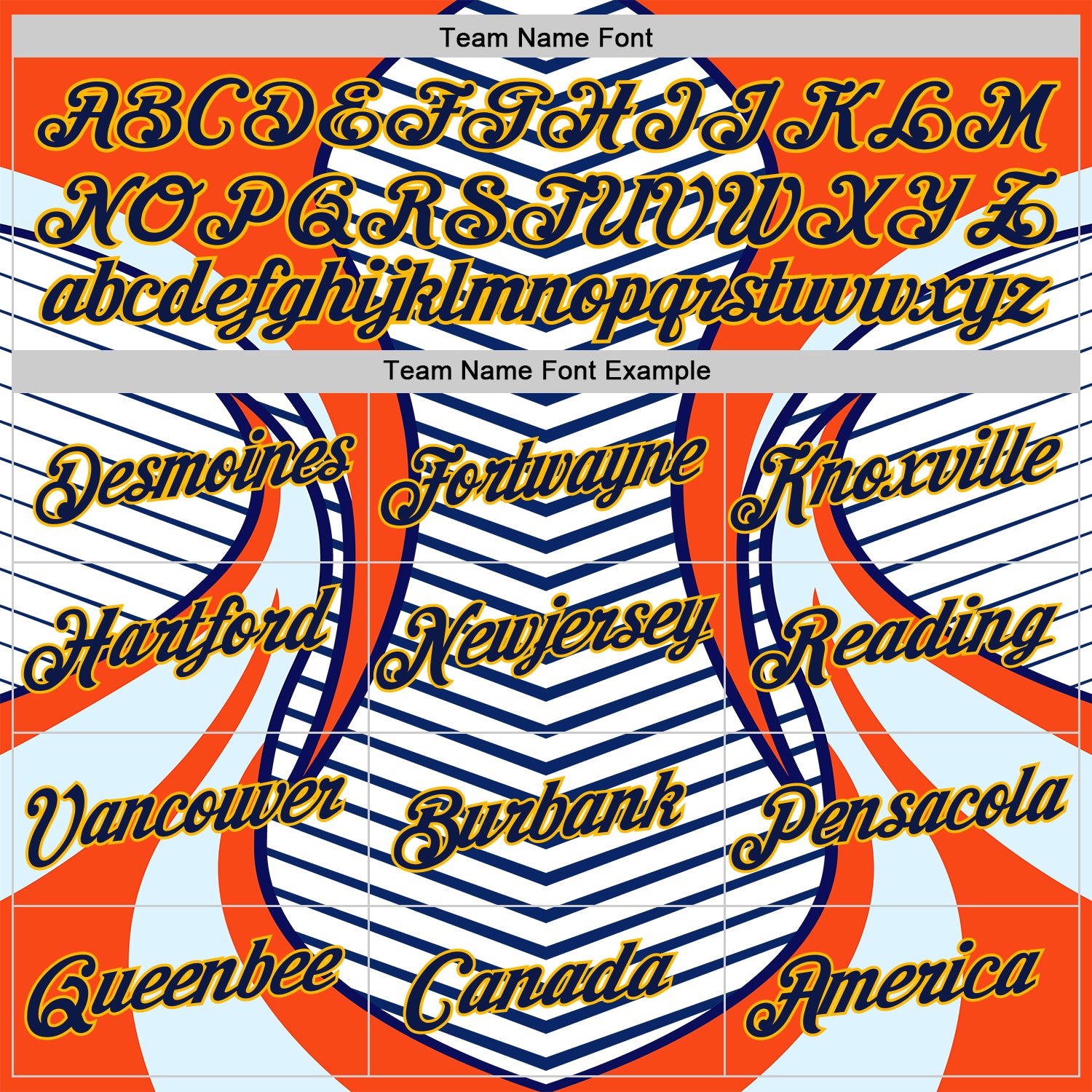 Custom Stitched White Navy Blue Orange-Gold 3D Pattern Design Sportswear Pullover Sweatshirt Hoodie