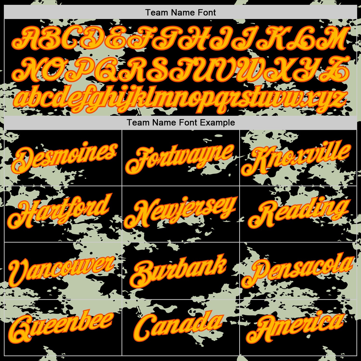 Custom Stitched Black Gold-Orange 3D Pattern Design Camo Sportswear Pullover Sweatshirt Hoodie