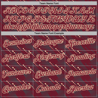 Custom Stitched Crimson Cream Slant Lines Sports Pullover Sweatshirt Hoodie