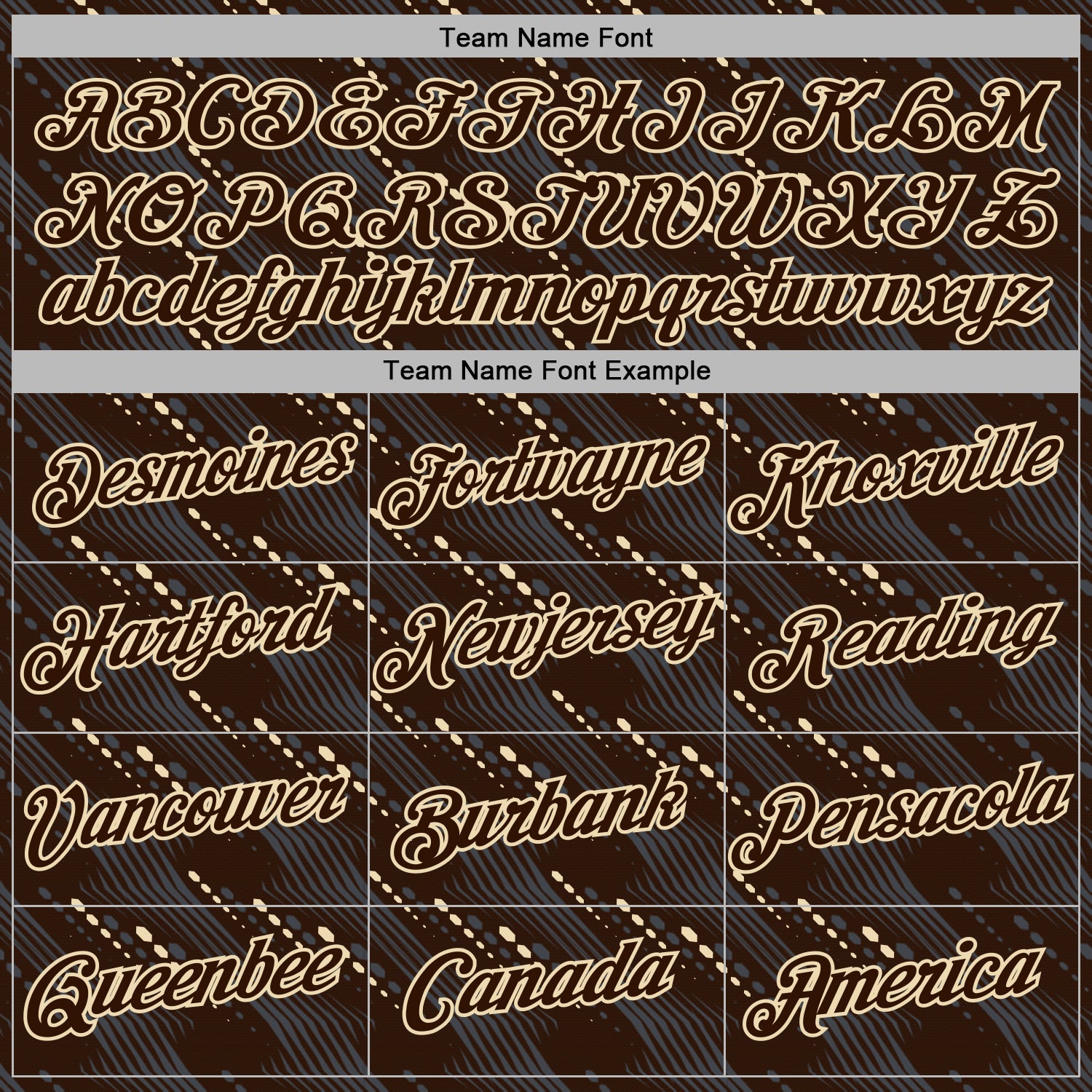 Custom Stitched Brown Cream Slant Lines Sports Pullover Sweatshirt Hoodie