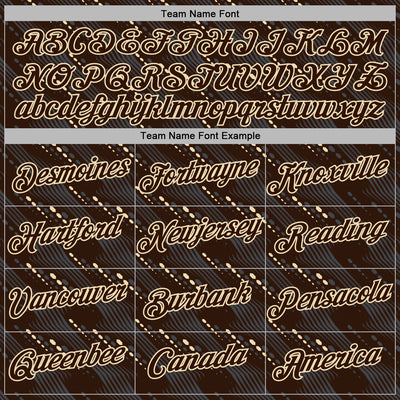 Custom Stitched Brown Cream Slant Lines Sports Pullover Sweatshirt Hoodie