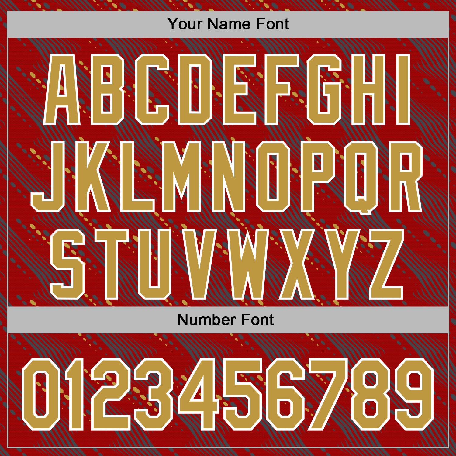 Custom Stitched Red Old Gold-White Slant Lines Sports Pullover Sweatshirt Hoodie