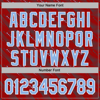 Custom Stitched Red Light Blue-White Slant Lines Sports Pullover Sweatshirt Hoodie