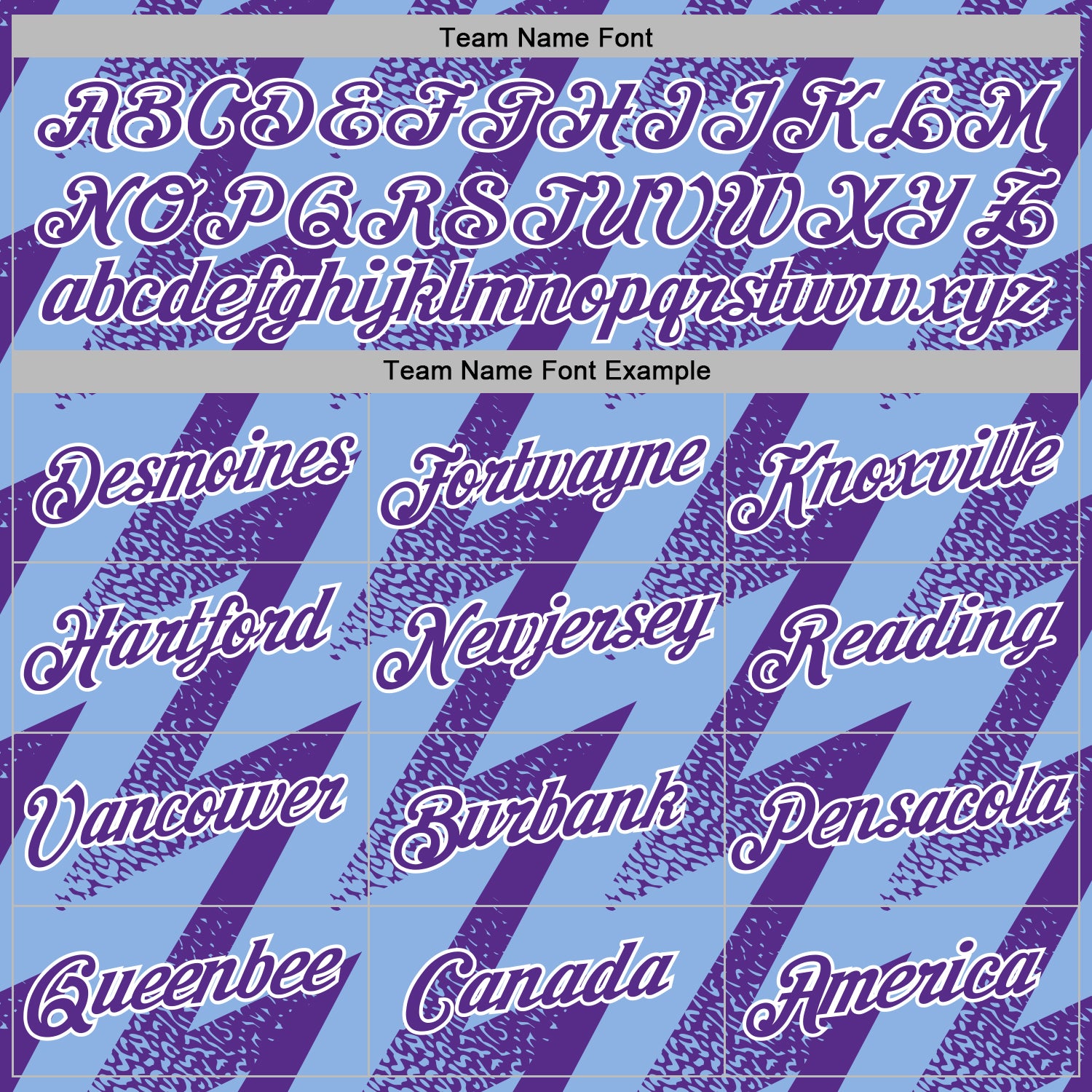 Custom Stitched Light Blue Purple-White Zigzag Shape Sports Pullover Sweatshirt Hoodie