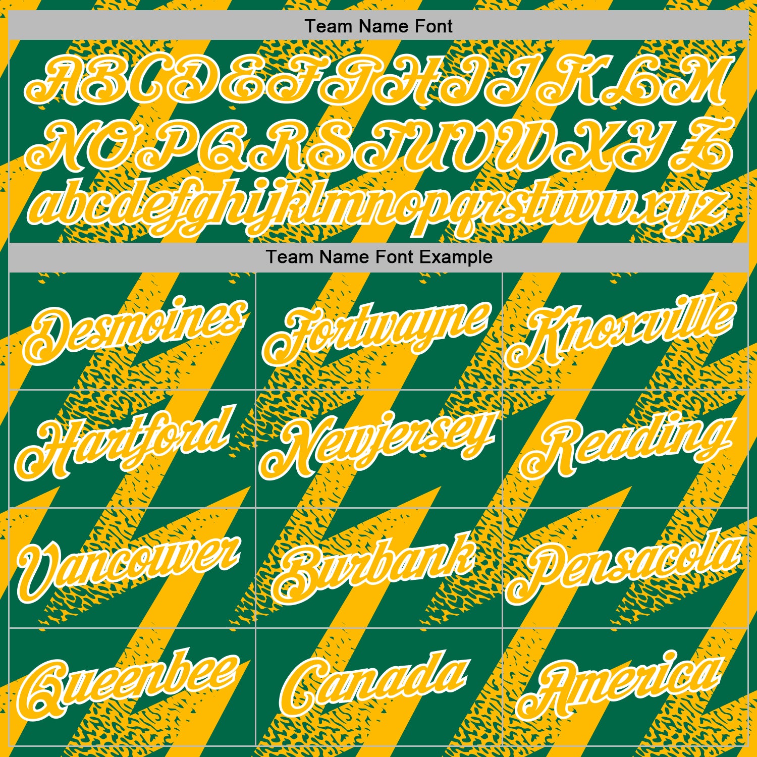 Custom Stitched Kelly Green Gold-White Zigzag Shape Sports Pullover Sweatshirt Hoodie