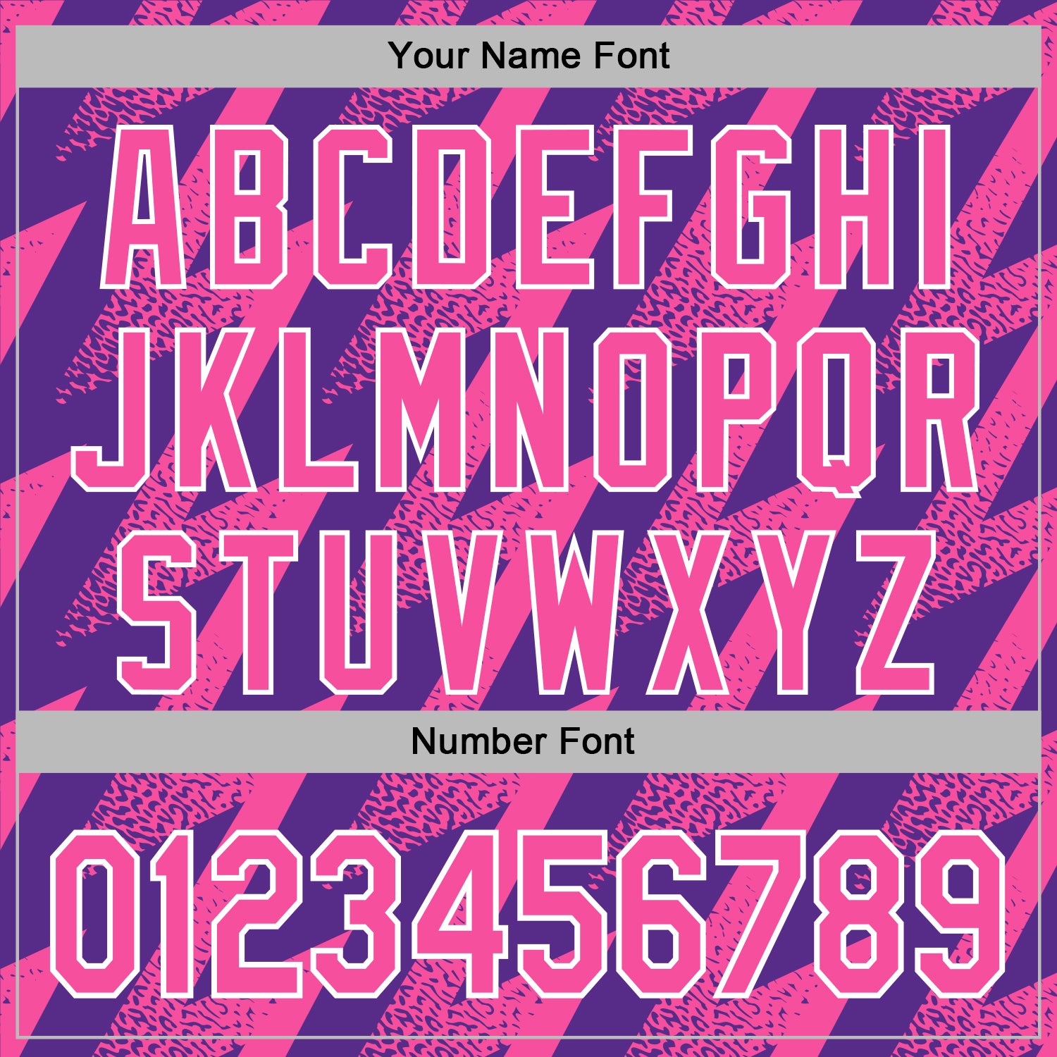 Custom Stitched Purple Pink-White Zigzag Shape Sports Pullover Sweatshirt Hoodie