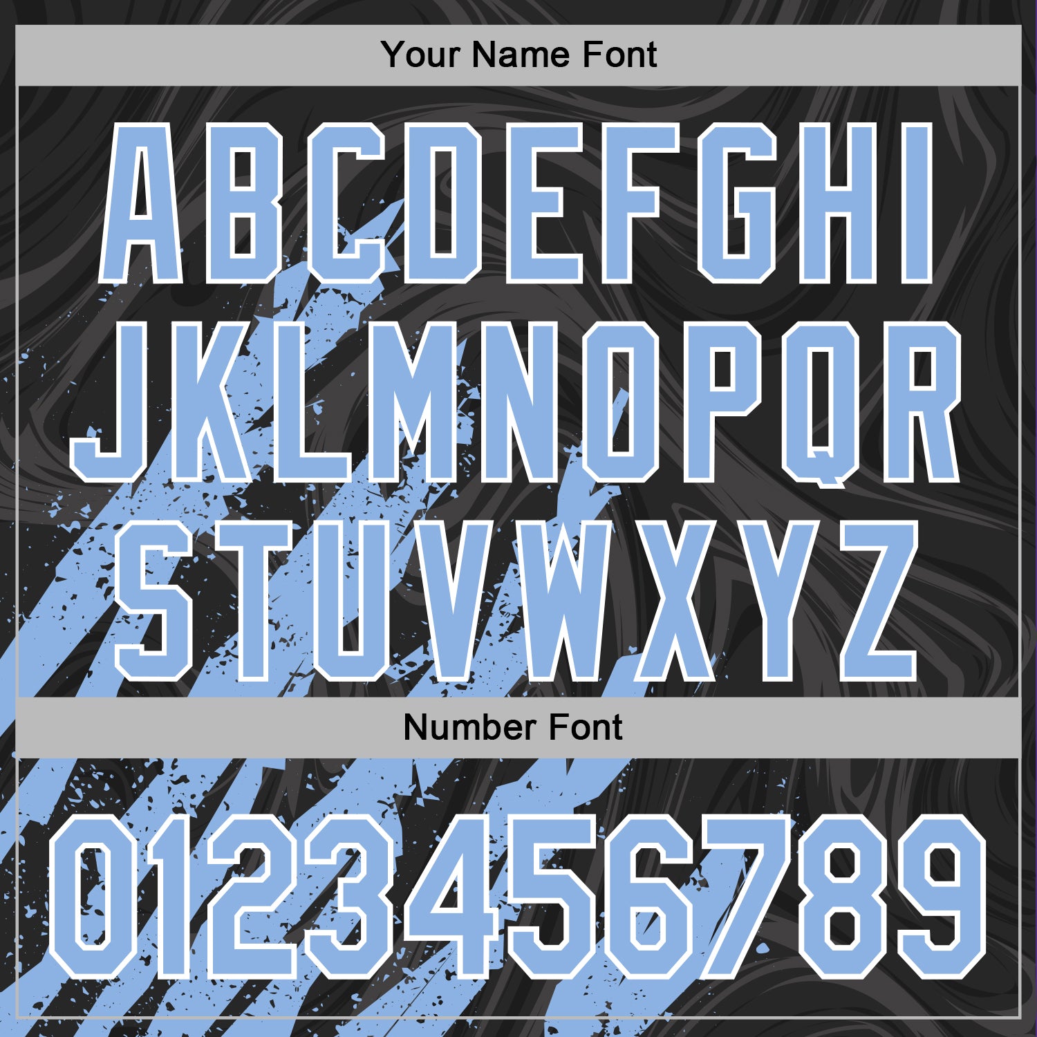 Custom Stitched Black Light Blue-White Splash Sports Pullover Sweatshirt Hoodie