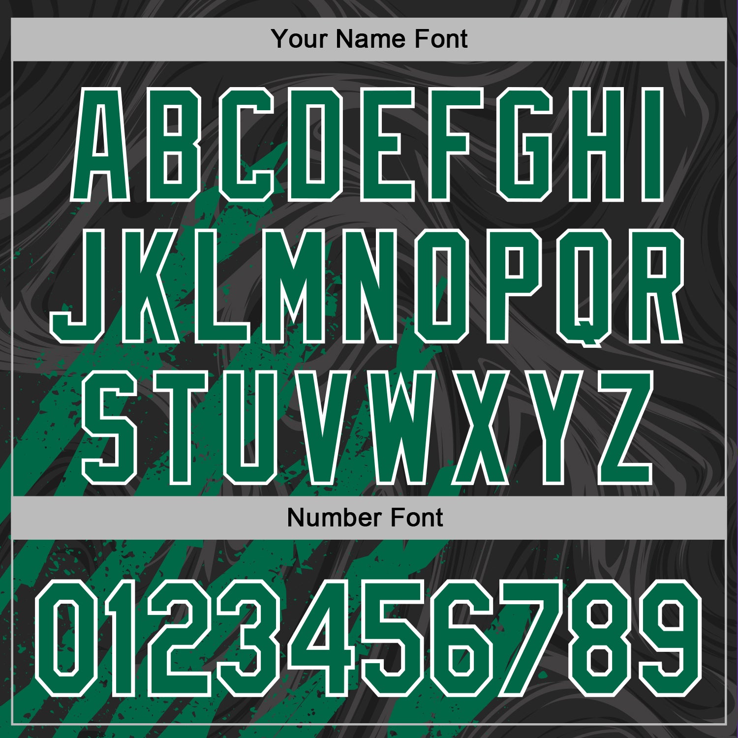 Custom Stitched Black Kelly Green-White Splash Sports Pullover Sweatshirt Hoodie