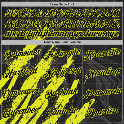 Custom Stitched Black Neon Yellow Splash Sports Pullover Sweatshirt Hoodie